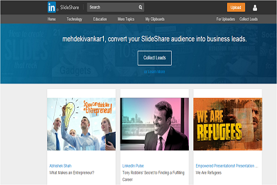 آموزش slideshare.net